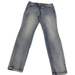 R1893 Jeans Womens Size‎ 10 Hi Rise Jeggings Blue Faded Wash Denim Stretch